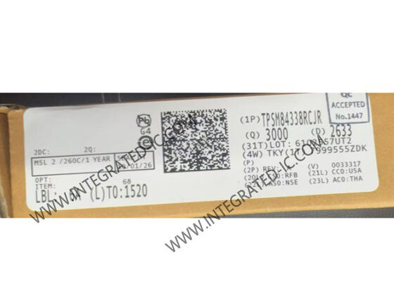 TPSM84338RCJR 3A Συγχρονική Μονάδα Τροφοδοσίας Buck Ολοκληρωμένο Τσιπ Κυκλώματος με Επιλέξιμη από τον Χρήστη Λειτουργία