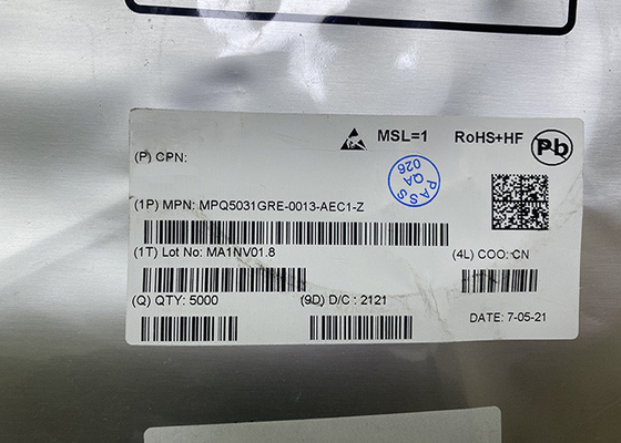 MPQ5031 αυτοκινητικός ελεγκτής QFN20 παράδοσης δύναμης τσιπ mpq5031gre-0013-aec1-ζ USB