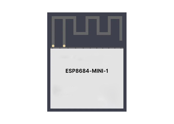 2.4GHz esp8684-μίνι-1 WiFi Bluetooth 5,0 ενιαίος μικροεπεξεργαστής πυρήνων ενότητας Ble