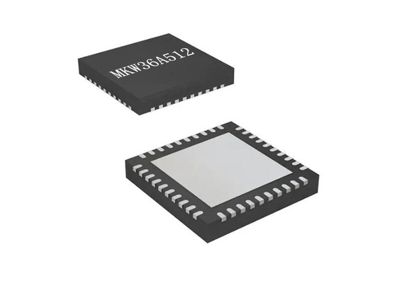 Χαμηλή ενέργεια MKW36A512VFP4 BT 5,0 ασύρματο ολοκληρωμένο κύκλωμα 5dBm VFQFN40 μικροελεγκτών