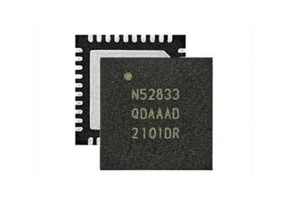 Σύστημα της BT nrf52833-qdaa-R7 RF στο τσιπ SOC QFN40 πολυπρωτοκόλλων SOC NRF52833