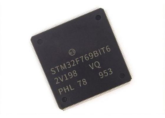 Φλοιός M7 MCU ΒΡΑΧΙΌΝΩΝ υψηλής επίδοσης ολοκληρωμένου κυκλώματος STM32F769BIT6 LQFP208 μικροελεγκτών