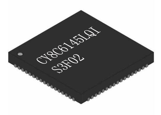 Χαμηλής ισχύος φλοιός M4F 150MHz ΒΡΑΧΙΌΝΩΝ υποσυστημάτων VFQFN68 CY8C6145LQI-S3F02 τριανταδυάμπιτος ΚΜΕ