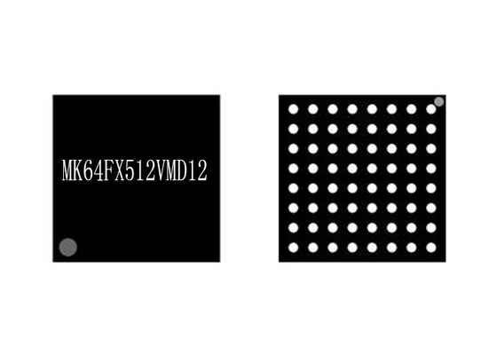 Μικροελεγκτής φλοιών M4 ΒΡΑΧΙΌΝΩΝ τσιπ MK64FX512VMD12 120MHz ολοκληρωμένων κυκλωμάτων με FPU