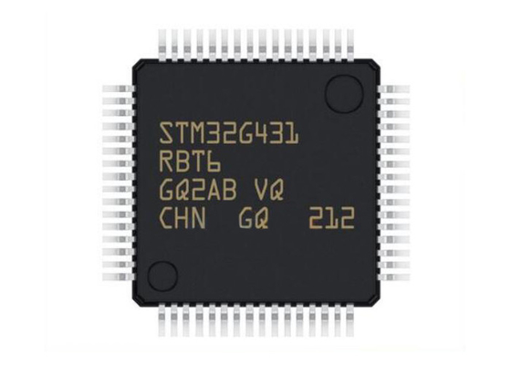 Βραχίονας φλοιός-M4 MCU ολοκληρωμένου κυκλώματος LQFP64 μικροελεγκτών υψηλής επίδοσης STM32G431RBT6
