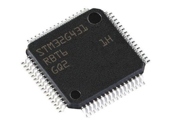 Βραχίονας φλοιός-M4 MCU ολοκληρωμένου κυκλώματος LQFP64 μικροελεγκτών υψηλής επίδοσης STM32G431RBT6