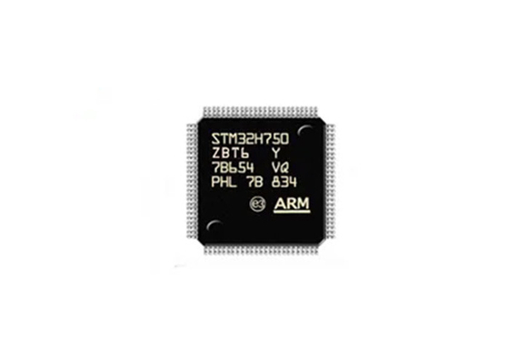 Λάμψη ολοκληρωμένο κύκλωμα 144-LQFP τσιπ STM32H750ZBT6 ολοκληρωμένων κυκλωμάτων μικροελεγκτών RAM 1 ΜΒ