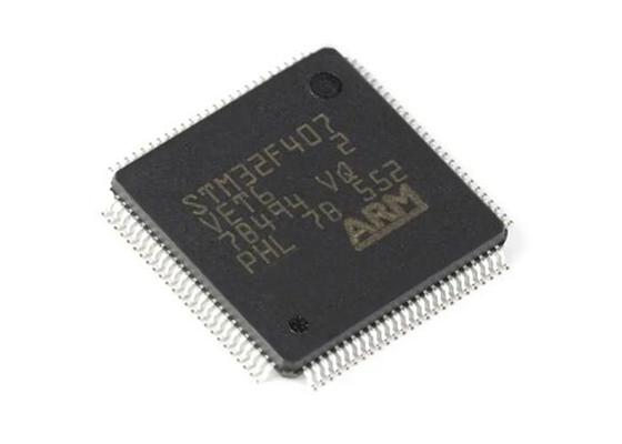 512Kbytes πυρήνας 100LQFP φλοιών M4 βραχιόνων τσιπ STM32F407VET6 168MHz ολοκληρωμένων κυκλωμάτων