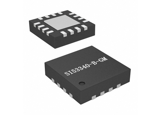 Fanout ρολογιών της si53340-β-GM 1.25GHz τσιπ ολοκληρωμένου κυκλώματος ολοκληρωμένο κύκλωμα 16-VFQFN πολυδιαυλωτών απομονωτών