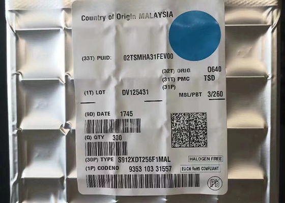 Ολοκληρωμένο κύκλωμα 80MHz μικροελεγκτών λάμψης τσιπ S912XDT256F1MAL LQFP112 256KB μικροελεγκτών