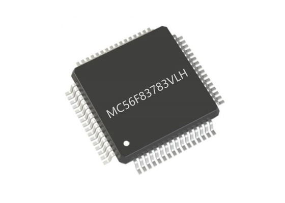 100MHz MC56F83783VLH 32-bit μικροελεγκτής MCU 256KB FLASH 64-LQFP πακέτο
