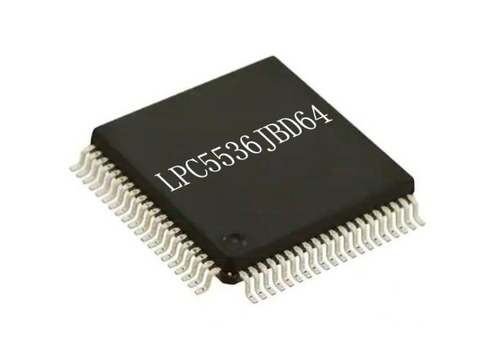 Τσιπ μικροελεγκτών λάμψης τσιπ 150MHz 256KB ολοκληρωμένων κυκλωμάτων 64TQFP LPC5536JBD64