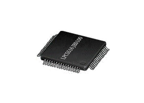 256KB ολοκληρωμένο κύκλωμα 100HLQFP μικροελεγκτών τσιπ LPC5516JBD100 150MHz ολοκληρωμένων κυκλωμάτων