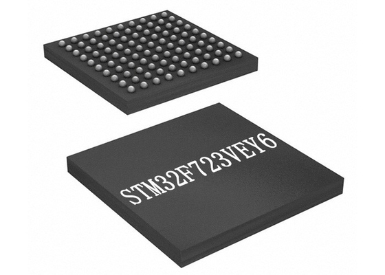 Ενσωματωμένος βραχίονας φλοιός-M7 MCU 512Kbytes ολοκληρωμένου κυκλώματος της λάμψης STM32F723VEY6 100-UFBGA