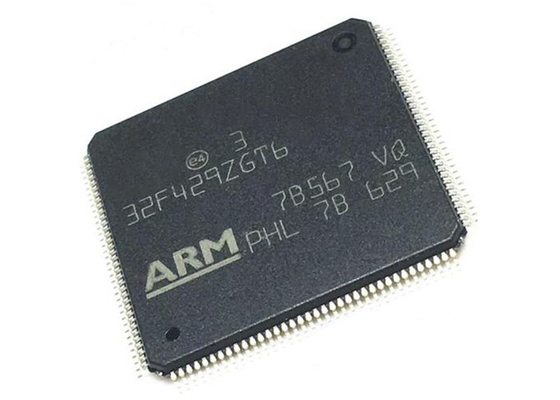 STM32F429ZGT6 ενσωματωμένος ενιαίος πυρήνας τσιπ 144LQFP μικροελεγκτών φλοιών M4 ΒΡΑΧΙΌΝΩΝ ολοκληρωμένου κυκλώματος