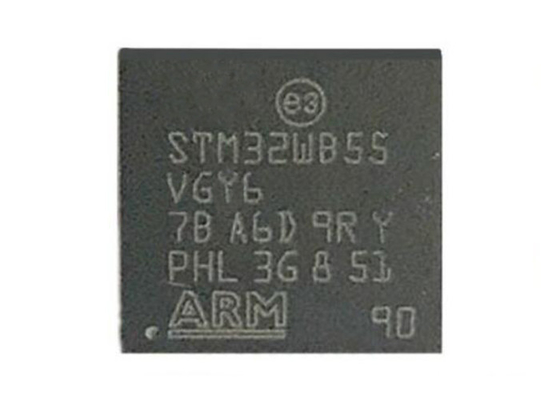 STM32WB55VGY6 διπλός πυρήνας 2Mbps ολοκληρωμένου κυκλώματος 100UFBGA πομποδεκτών μικροελεγκτών MCU RF
