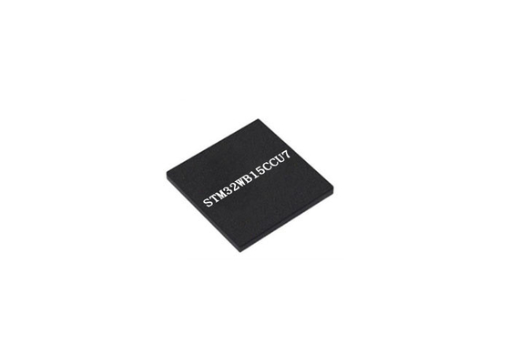 Ασύρματο τριανταδυάμπιτο MCU 48-UFQFN STM32WB15CCU7 ολοκληρωμένο κύκλωμα μικροελεγκτών πολυπρωτοκόλλων