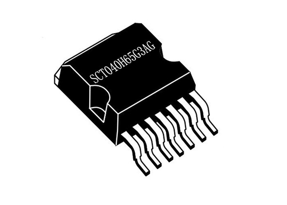 MOSFETs Χ ² pak-7 τσιπ SCT040H65G3AG SIC ολοκληρωμένων κυκλωμάτων SIC ευρείες κρυσταλλολυχνίες Bandgap