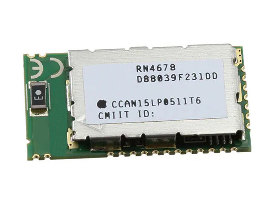2.4GHz ενότητες και διαποδιαμορφωτές πομποδεκτών ολοκληρωμένου κυκλώματος RN4678APL-V/RM100 2dBm RF της BT