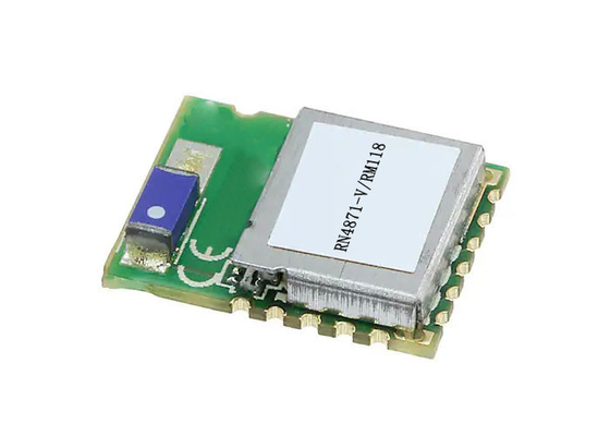 RN4871-V/RM118 ενσωματωμένη 2.4GHz ενότητα πομποδεκτών της BT RF τσιπ χαμηλής ισχύος