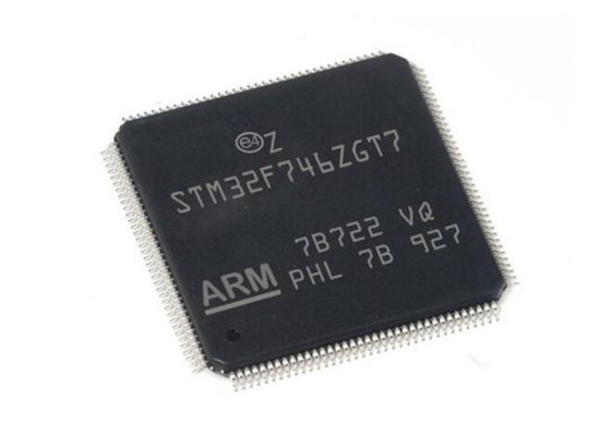 Υψηλή επίδοση MCUs μικροελεγκτών MCU 144LQFP ολοκληρωμένου κυκλώματος STM32F746ZGT7 μικροελεγκτών