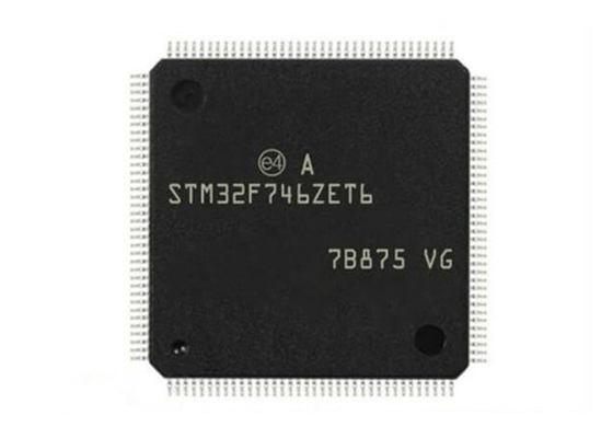 216MHz φλοιός MCUs βραχιόνων τσιπ 144LQFP μικροελεγκτών μικροελεγκτών MCU STM32F746ZET6