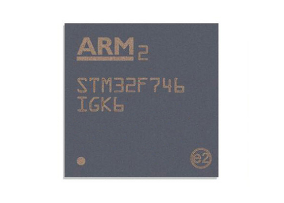Τσιπ μικροελεγκτών μικροελεγκτών MCU 201UFBGA 216MHz υψηλής επίδοσης STM32F746IGK6