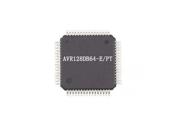 Ο μικροελεγκτής MCU 24 AVR128DB64-E/PT μικροελεγκτών MHZ επιφάνειας ολοκληρωμένου κυκλώματος τοποθετεί