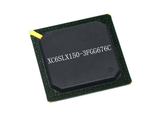 Λιτή 6 LX ολοκληρωμένων κυκλωμάτων τσιπ XC6SLX150-3FGG676C σειρά πυλών τομέων προγραμματίσημη