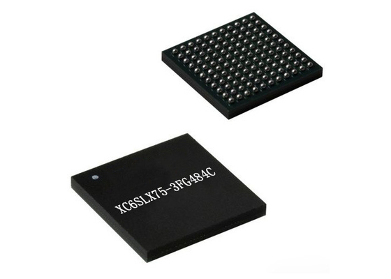 Τσιπ XC6SLX75-3FG484C 1080 MHZ FPGA ολοκληρωμένου κυκλώματος - προγραμματίσημο ολοκληρωμένο κύκλωμα σειράς πυλών τομέων