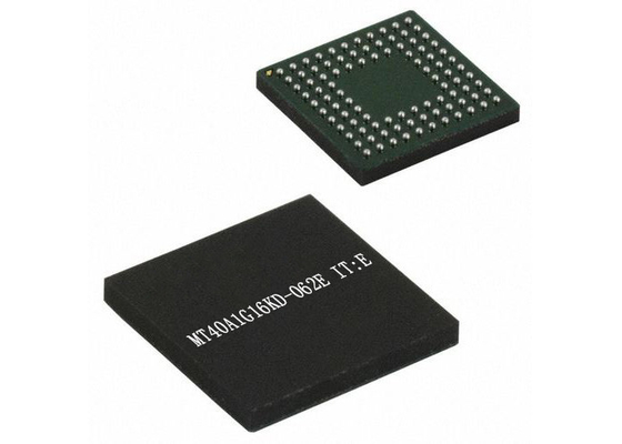 Μνήμη IC Chip MT40A1G16KD-062E IT:E 16Gbit Παράλληλη μνήμη IC 1,6 GHz