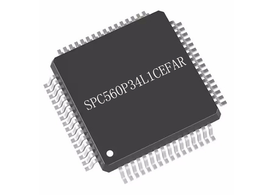 SPC560P34L1CEFAR η τριανταδυάμπιτη ΛΆΜΨΗ 6 ολοκληρωμένου κυκλώματος μικροελεγκτών επιφάνεια καναλιών τοποθετεί