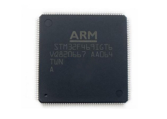 Τριανταδυάμπιτος φλοιός-M4 ΚΜΕ 180MHz τσιπ 176LQFP STM32F469IGT6 ολοκληρωμένου κυκλώματος μικροελεγκτής MCU βραχιόνων