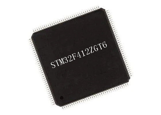 STM32F412ZGT6 τριανταδυάμπιτο ολοκληρωμένο κύκλωμα μικροελεγκτών ενιαίος-πυρήνων 100MHz 1MB ΒΡΑΧΙΟΝΩΝ φλοιός-M4