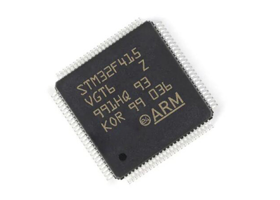 Υψηλή επίδοση 168MHz μικροελεγκτών MCU 100LQFP βραχιόνων φλοιός-M4 STM32F415VGT6