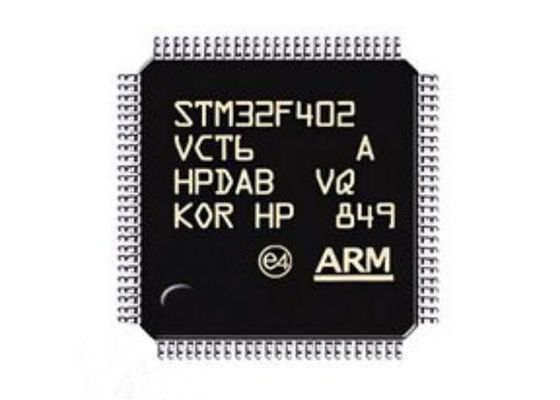 STM32F402VCT6 Μικροελεγκτής MCU υψηλής απόδοσης ARM Cortex-M4 Core LQFP100 Package