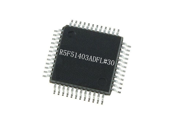 Lfqfp-48 τριανταδυάμπιτο 64KB ολοκληρωμένο κύκλωμα μικροελεγκτών MCU λάμψης συσκευασίας R5F51403ADFL#30