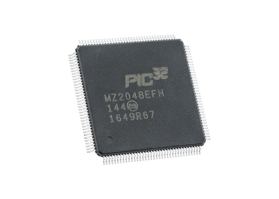 Η επιφάνεια 144-TQFP ενιαίος-πυρήνων 200MHz PIC32MZ2048EFH144-I/PH τοποθετεί το ολοκληρωμένο κύκλωμα μικροελεγκτών