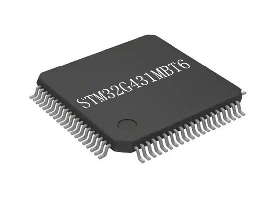 Ενιαία υψηλή επίδοση 170MHz μικροελεγκτών MCU 80LQFP πυρήνων STM32G431MBT6