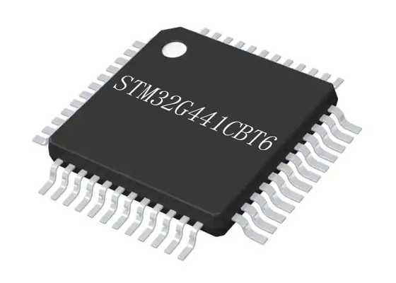 STM32G441CBT6 ενσωματωμένοι μικροελεγκτές 170 MHZ ΛΆΜΨΗ 48-LQFP 128 kbyte