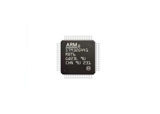 64-LQFP ΒΡΑΧΊΟΝΑΣ φλοιός-M4 MCU συσκευασίας STM32G441RBT6 ολοκληρωμένο κύκλωμα μικροελεγκτών 170 MHZ
