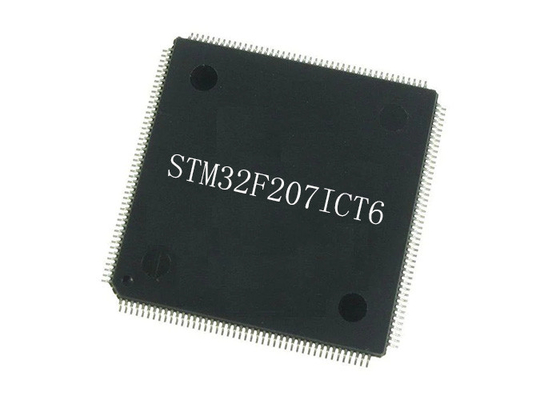 STM32F207ICT6 ενσωματωμένη ΛΆΜΨΗ μικροελεγκτών 256KB φλοιών ΒΡΑΧΙΟΝΩΝ ενιαίος-πυρήνας