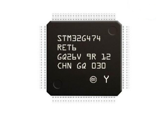 512KB τριανταδυάμπιτο τσιπ μικροελεγκτών μικροελεγκτών MCU LQFP64 ΛΑΜΨΗΣ STM32G474RET6