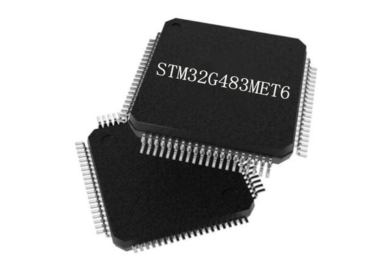 Ενιαίος πυρήνας μικροελεγκτών MCU 170MHz βραχιόνων φλοιός-M4 MCU STM32G483MET6 80LQFP