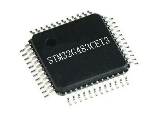 Ενιαίο τσιπ μικροελεγκτών μικροελεγκτών MCU 48LQFP 170MHz πυρήνων STM32G483CET3