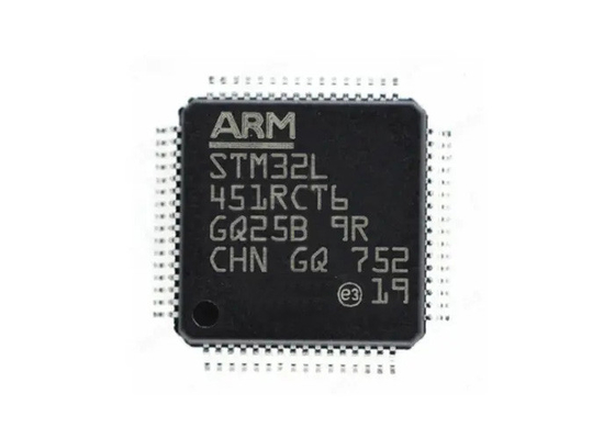 STM32L451RCT6 Μικροελεγκτής MCU Μικροελεγκτές μονοπυρήνα 32bit 80MHz Εγκατεστημένος MCU