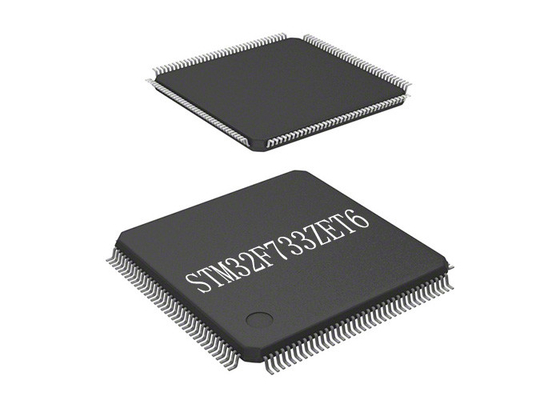 STM32F733ZET6 τριανταδυάμπιτος ενιαίος μικροελεγκτής MCU πυρήνων LQFP144 τσιπ μικροελεγκτών