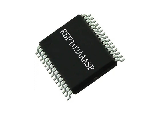 Γενικός σκοπός μικροελεγκτών MCU 30LSSOP τσιπ R5F102AAASP 24MHz μικροελεγκτών