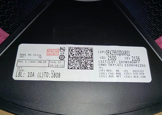 OPA2991QDGKRQ1 αυτοκίνητος ενισχυτής 2 ράγα--ράγα 8-VSSOP γενικού σκοπού κυκλωμάτων