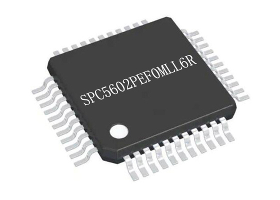 64MHz ολοκληρωμένο κύκλωμα LQFP100 μικροελεγκτών λάμψης μικροελεγκτών MCU SPC5602PEF0MLL6R 256KB